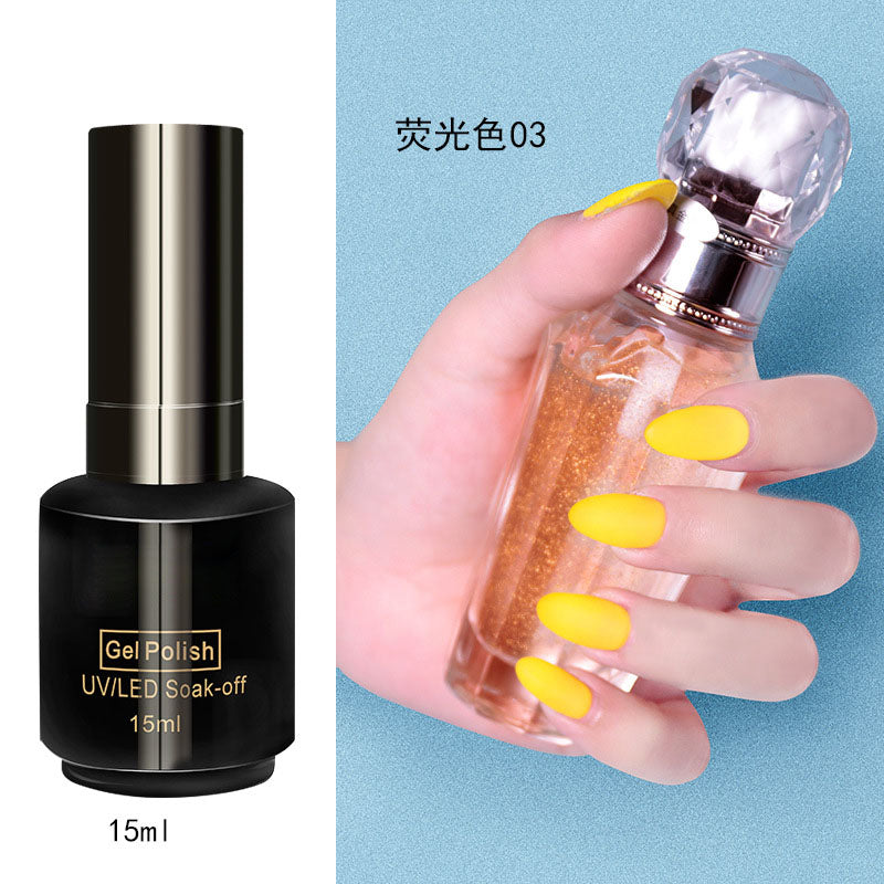 NGPF038 fluorescent color, candy color, jelly color, nail polish set