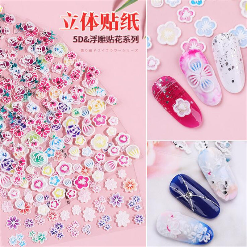 5D Nail Stickers  NSF001