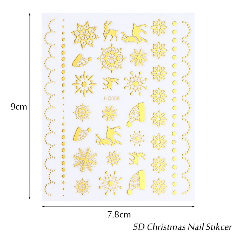 5D Nail Stickers  NSF016