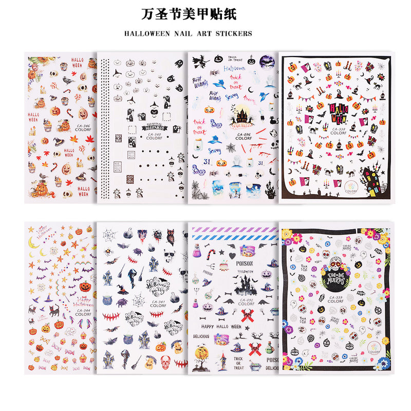 Halloween Nail Stickers YHLS003