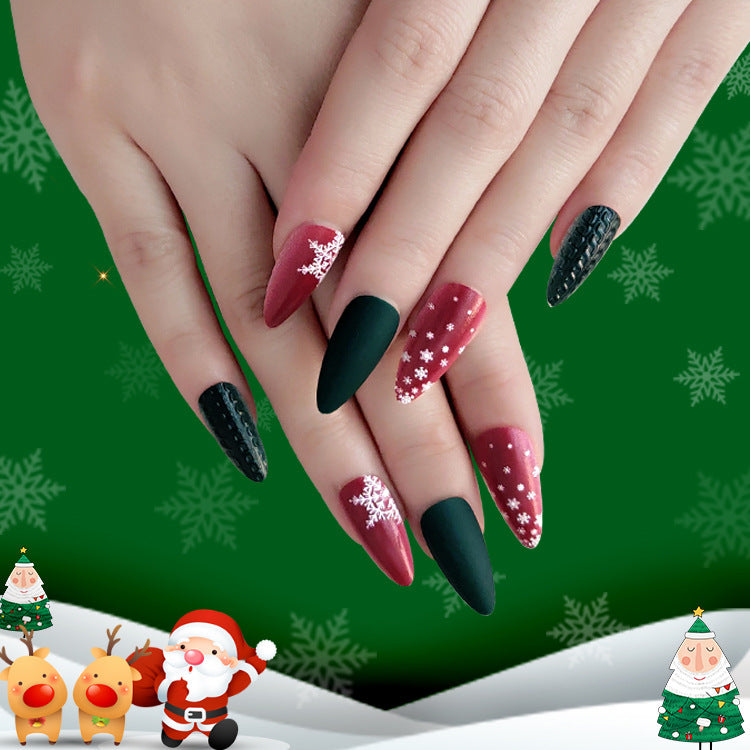 Christmas Press on Nail Tips CSNT003