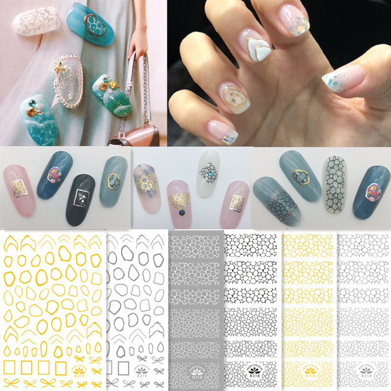 Miss Colour Nail Stickers MSS010