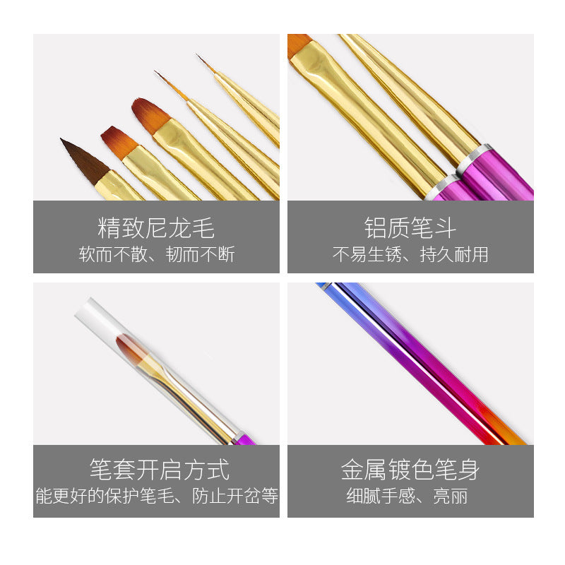 Nail Art Brush NBOM015