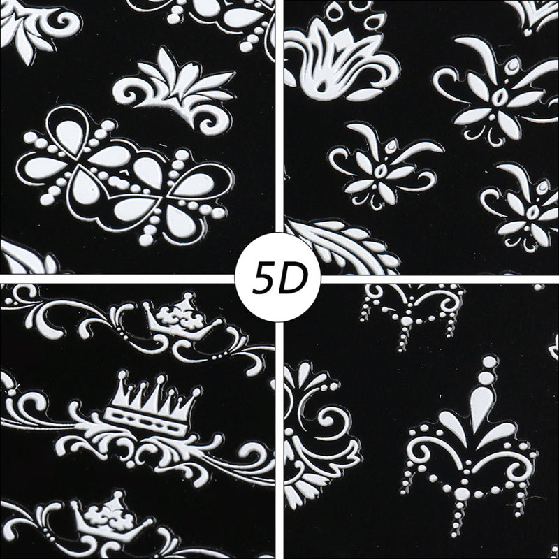 5D Nail Stickers  NSF008