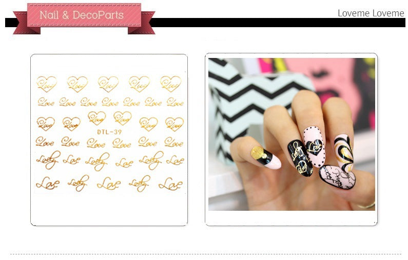 DLS Nail Stickers DLS011