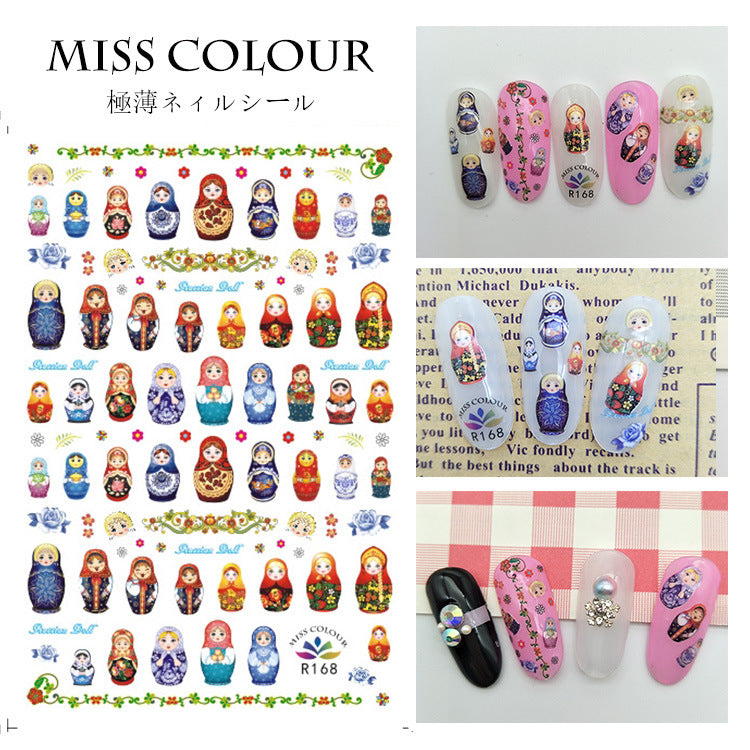 Miss Colour Nail Stickers MSS025