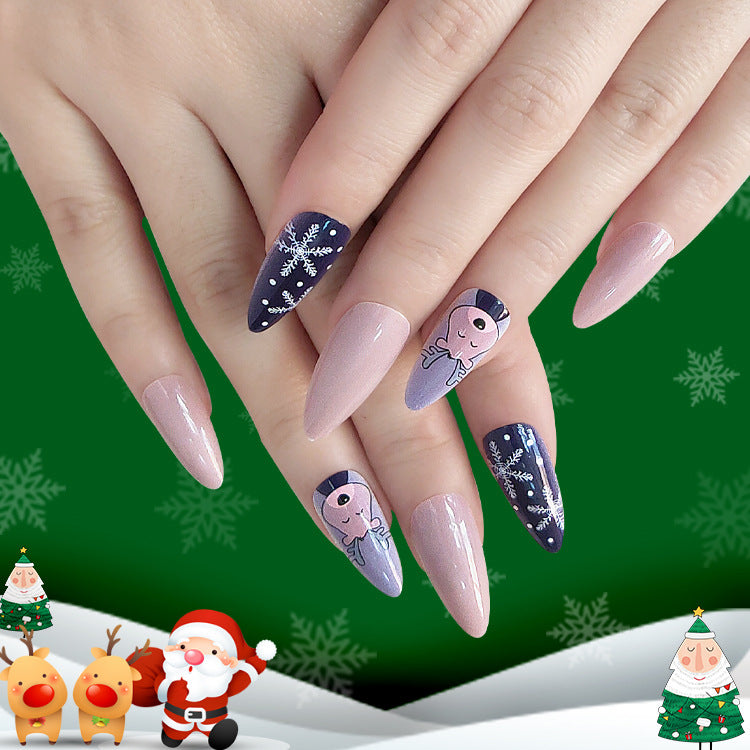 Christmas Press on Nail Tips CSNT004