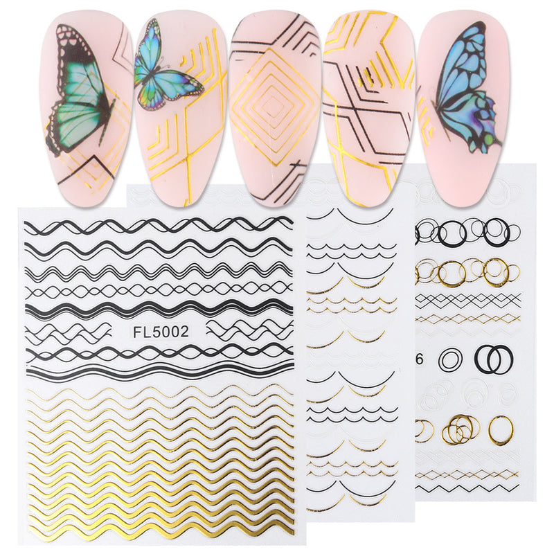 5D Nail Stickers  NSF007