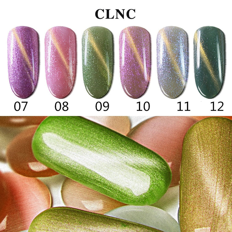 NGMB036 Magnetic Cat Eye Glue Glazed Platinum Vegetable Nail Polish Glue