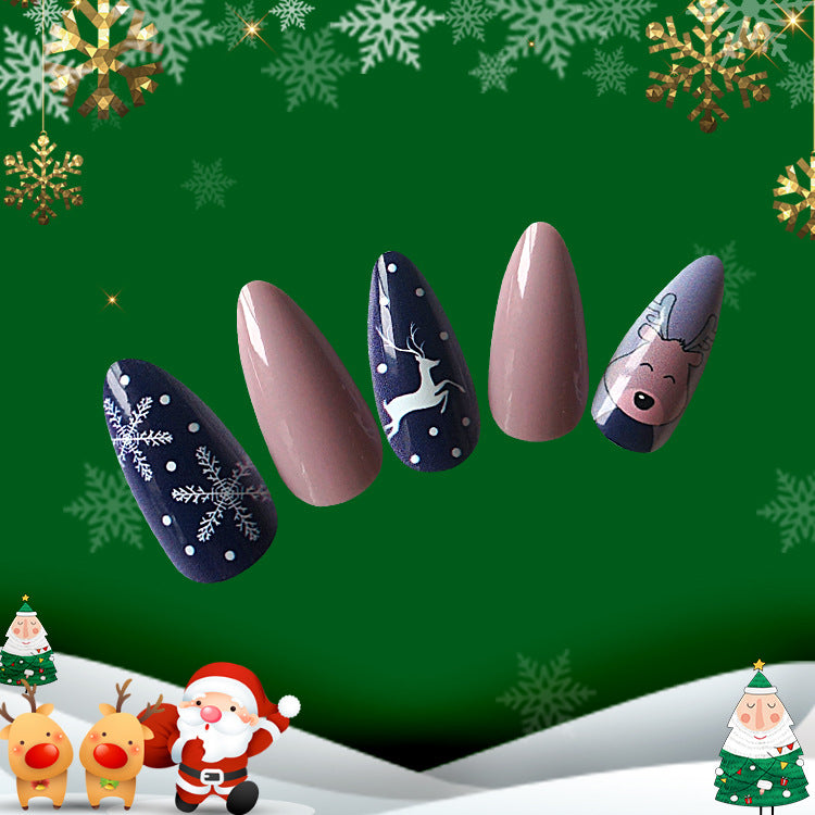 Christmas Press on Nail Tips CSNT004