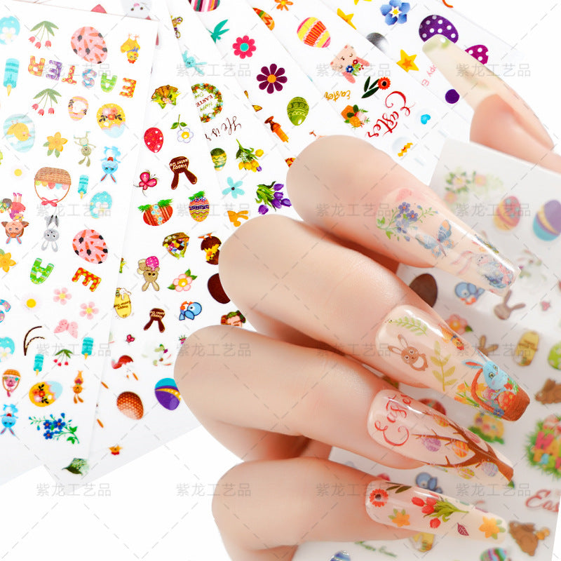 Easter Nail Stickers NSE025