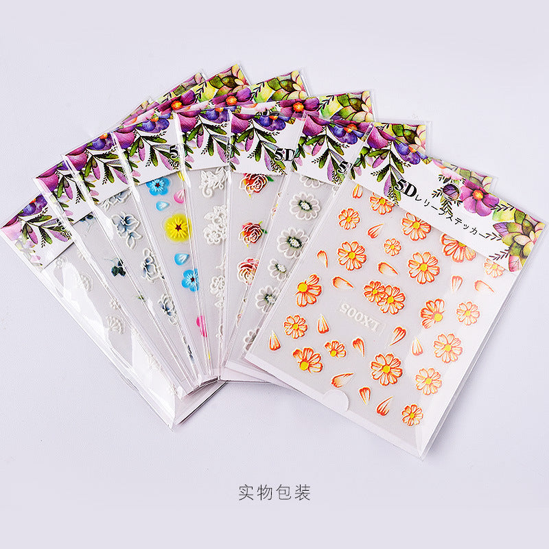 5D Nail Stickers  NSF021