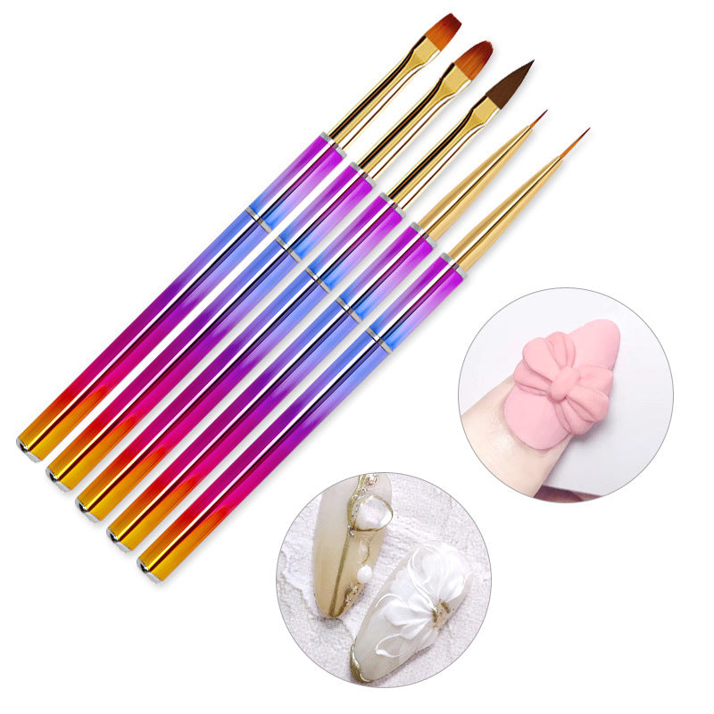 Nail Art Brush NBOM015