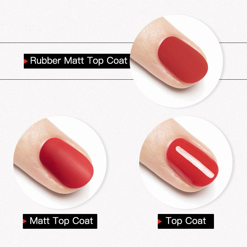 NGRO016 rubber matte matte sealer removable nail polish