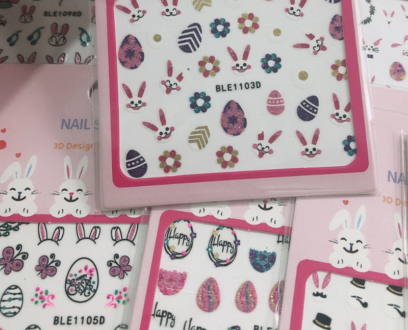 Easter Nail Stickers NSE016