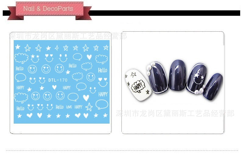 DLS Nail Stickers DLS007