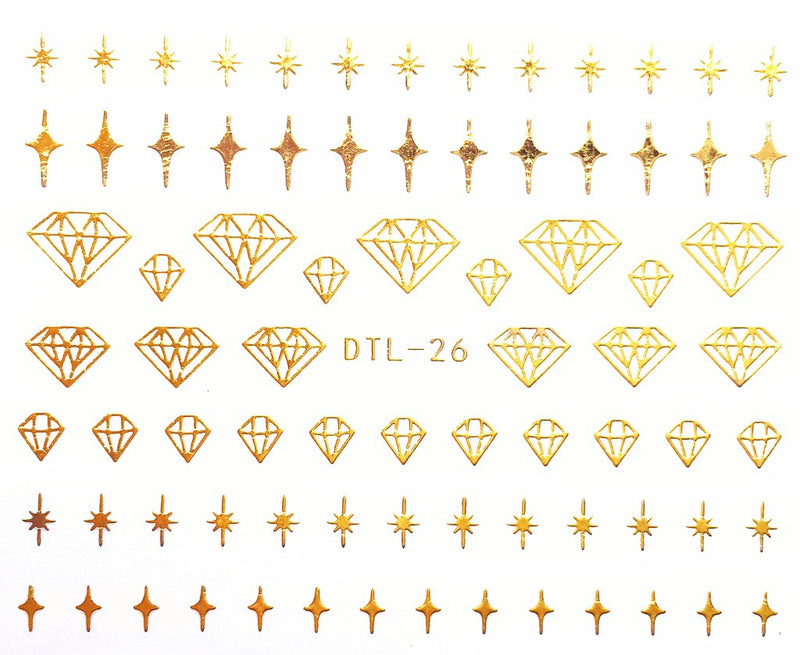 DLS Nail Stickers DLS018