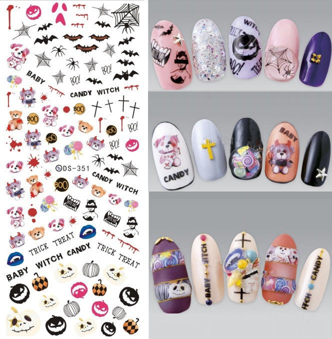 Halloween Nail Stickers YHLS019