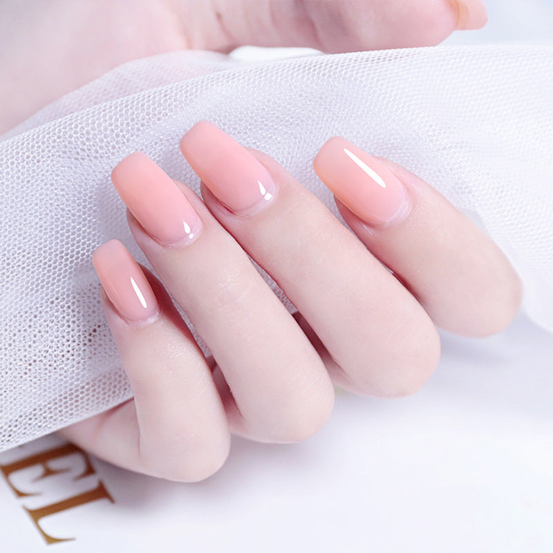 NGPF002 Iced Milkshake, Jelly, Iced Tea Color, Creamy White Nude Color Nail Polish Set