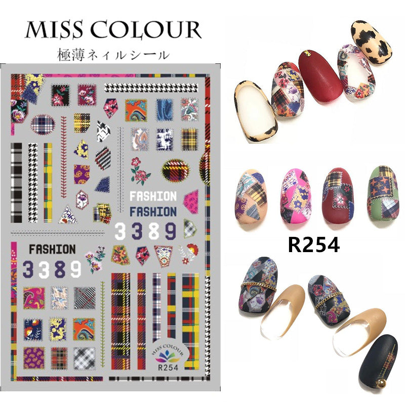 Miss Colour Nail Stickers MSS021