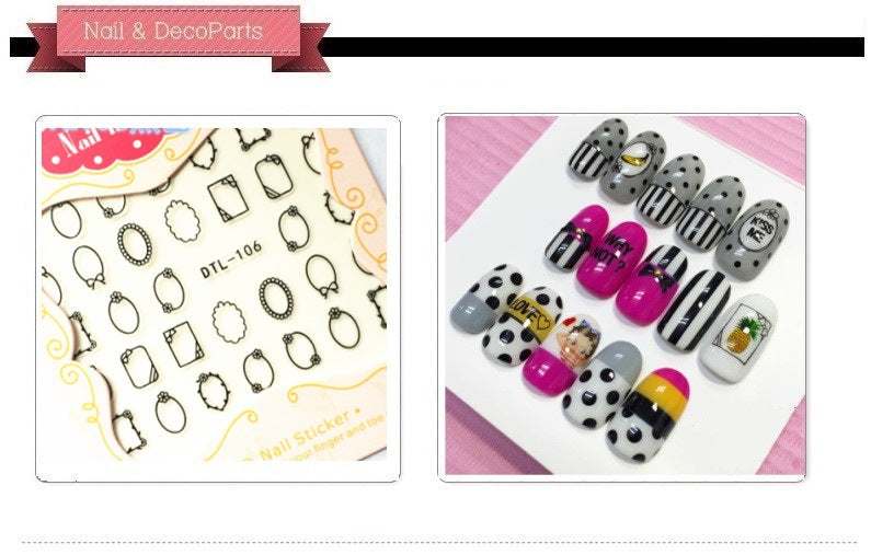 DLS Nail Stickers DLS005