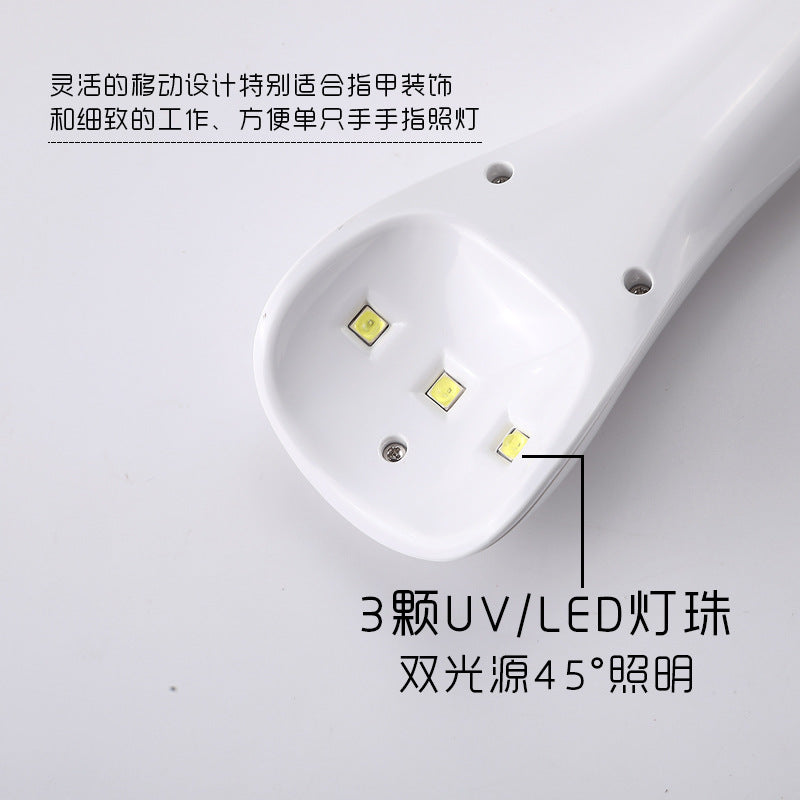 Portable UV.LED Nail Lamp NL100