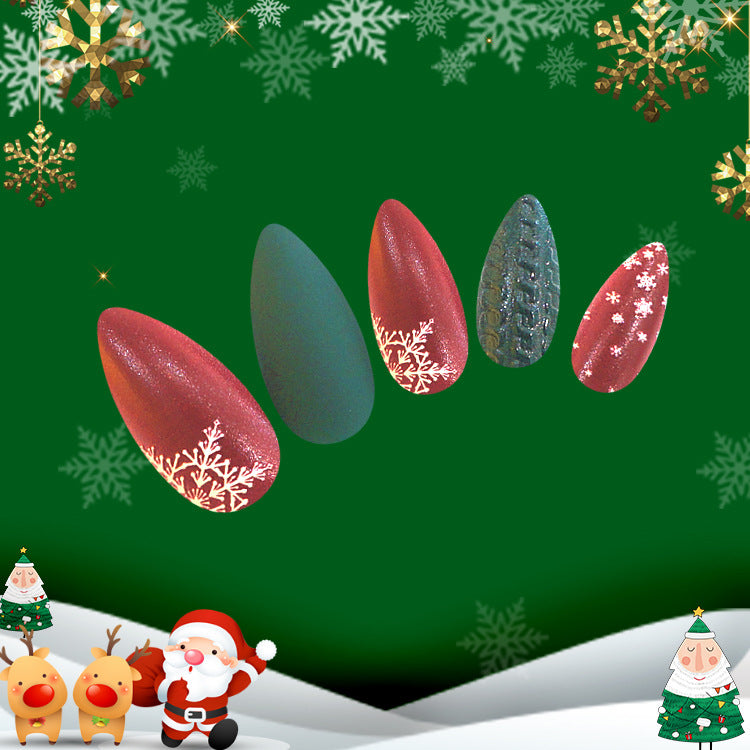 Christmas Press on Nail Tips CSNT003