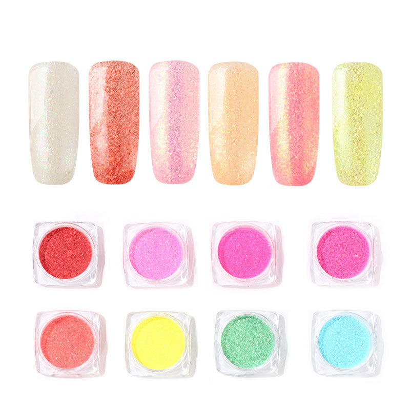 NGRO031 nail icing glitter, sugar candy color powder