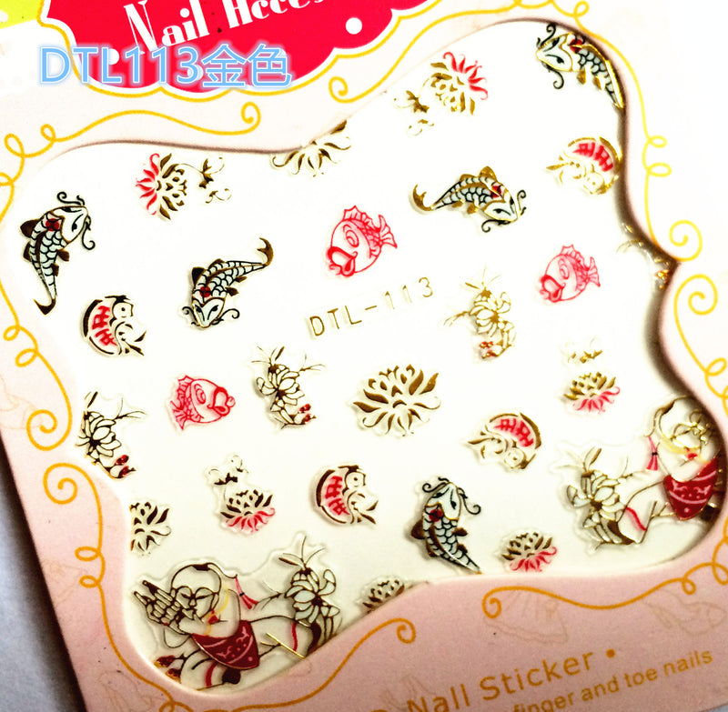 DLS Nail Stickers DLS019