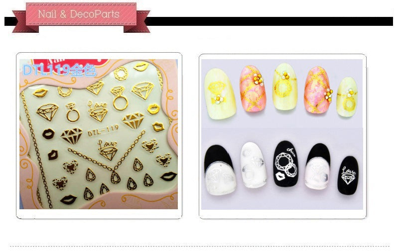 DLS Nail Stickers DLS012