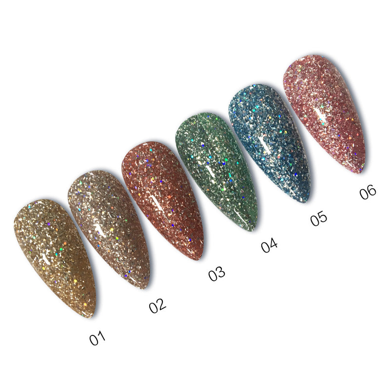 NGPF032 Japanese-style platinum glue, flash diamond laser sequins, glitter nail polish