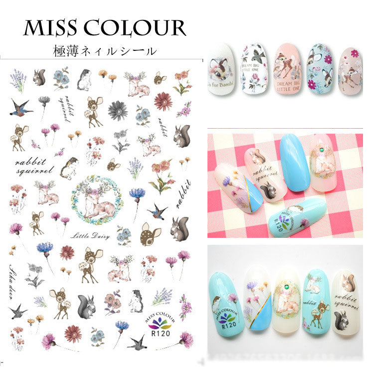 Miss Colour Nail Stickers MSS034