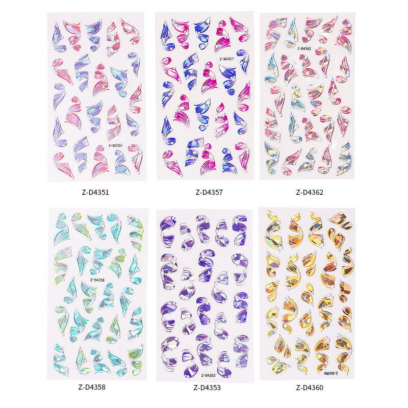 5D Nail Stickers  NSF003