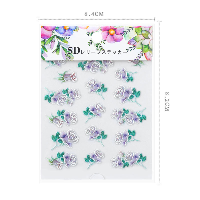 5D Nail Stickers  NSF004