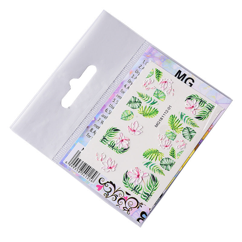 5D Nail Stickers  NSF022