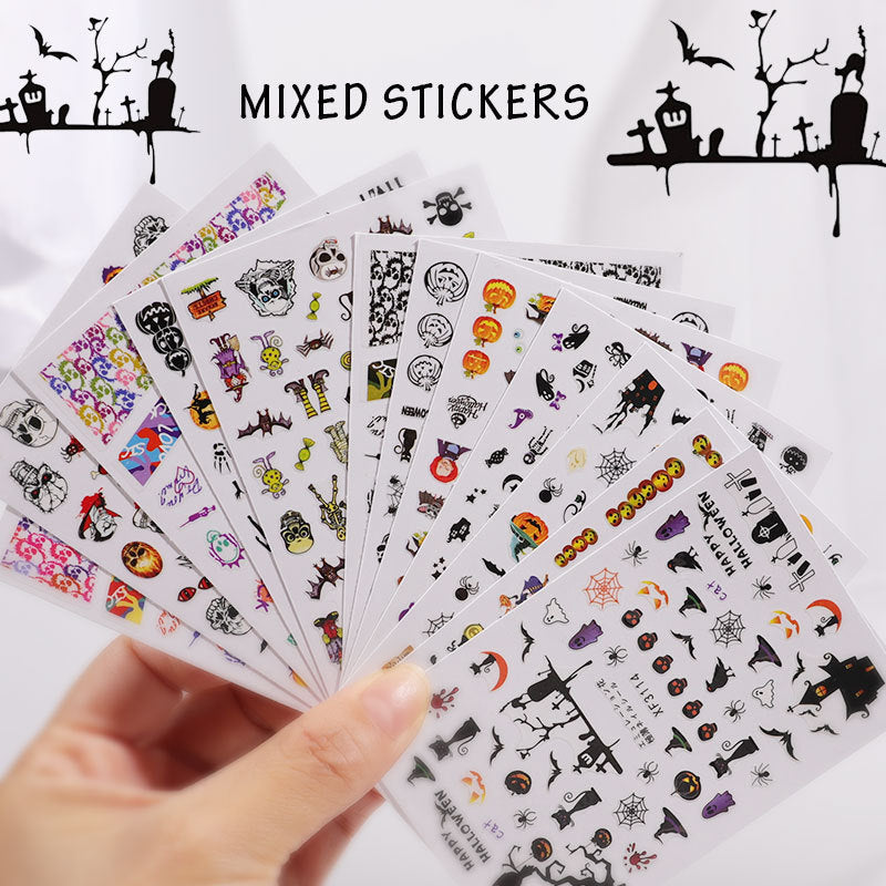 Halloween Nail Stickers YHLS002