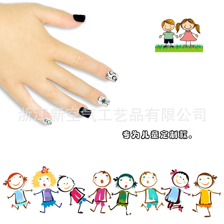 Children Press on Nail Tips KQNT016