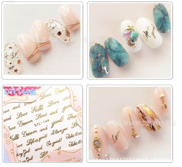 DLS Nail Stickers DLS016