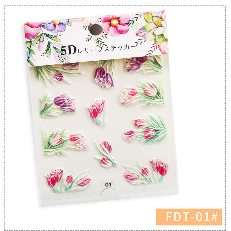 5D Nail Stickers  NSF002