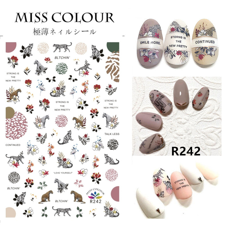 Miss Colour Nail Stickers MSS023