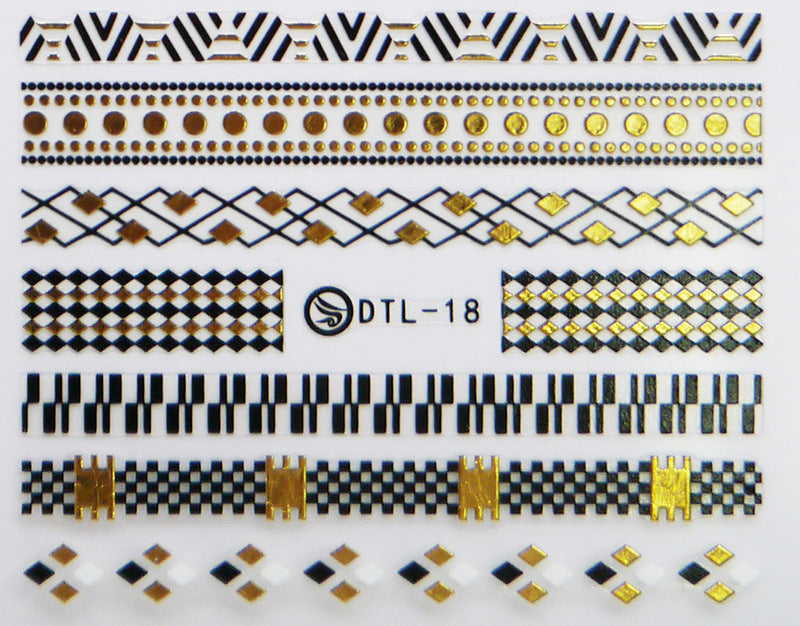 DLS Nail Stickers DLS023