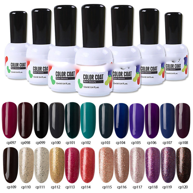 NGMB006 Nail Art Pure Color Nail Polish Glue, Removable Nail Polish Glue