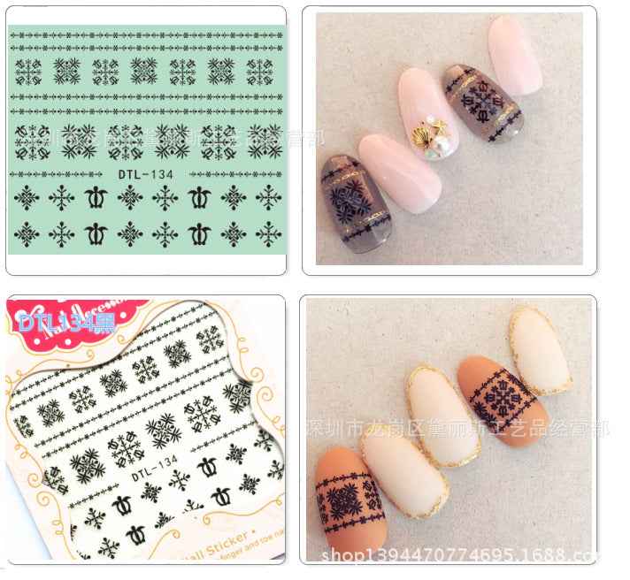 DLS Nail Stickers DLS017