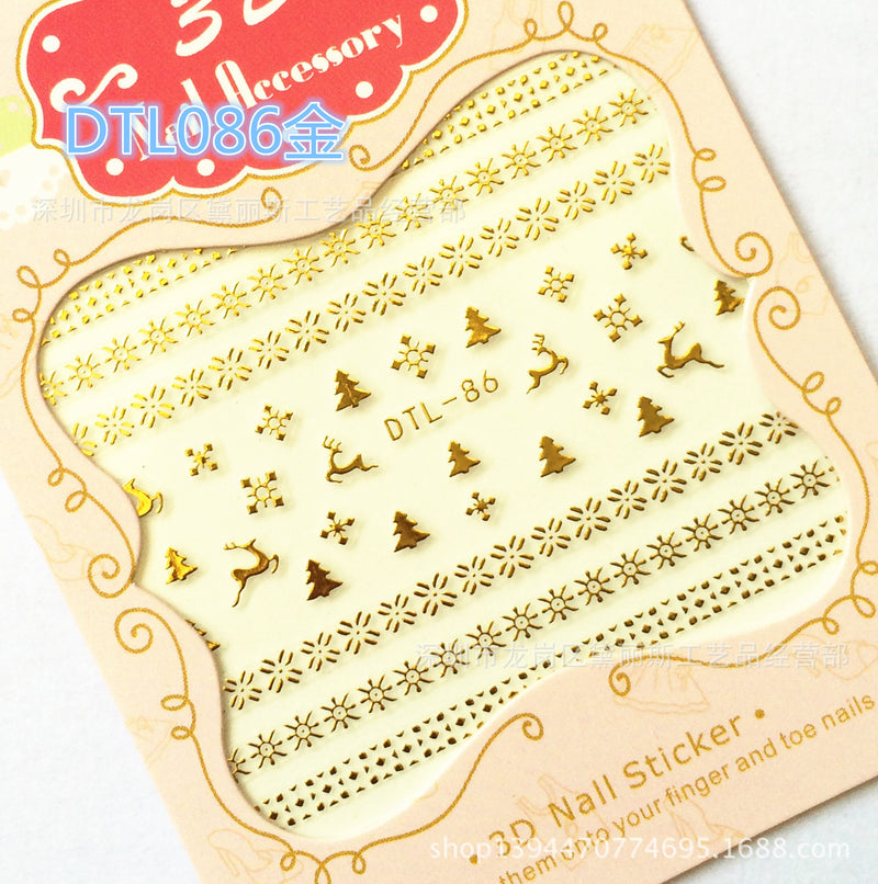 DLS Nail Stickers DLS006