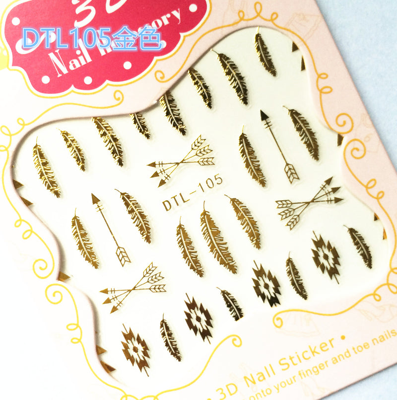 DLS Nail Stickers DLS005