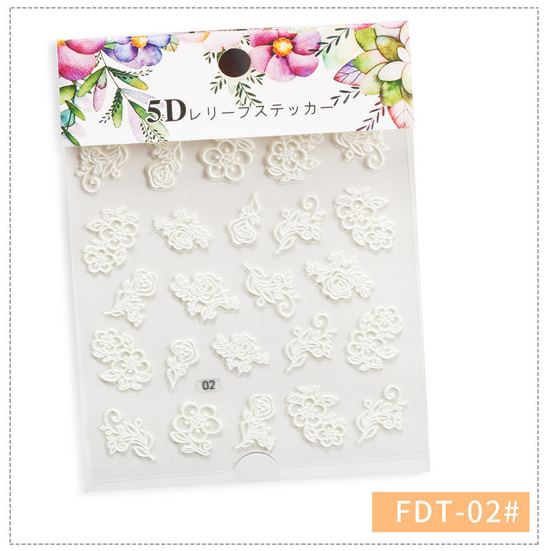 5D Nail Stickers  NSF002