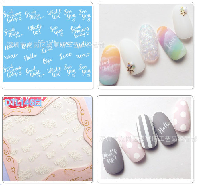 DLS Nail Stickers DLS016