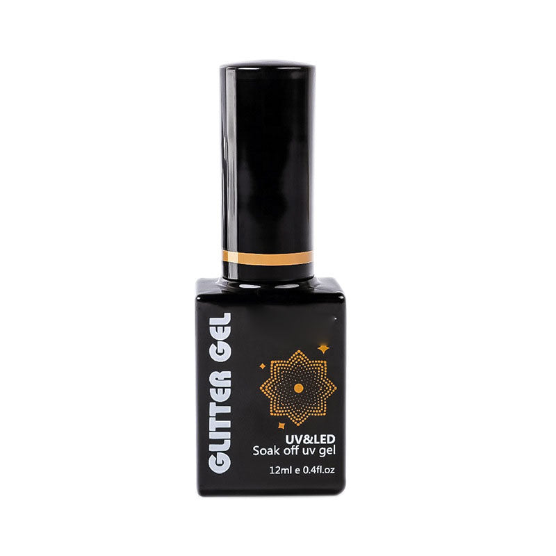 NGMB022 Flash Platinum Glue, Nail Art Sequins, Natural Resin Nail Polish Glue