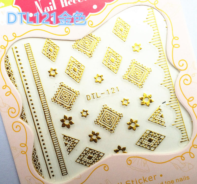 DLS Nail Stickers DLS012