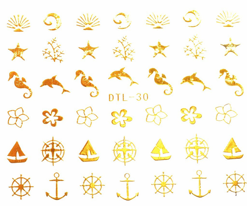 DLS Nail Stickers DLS018